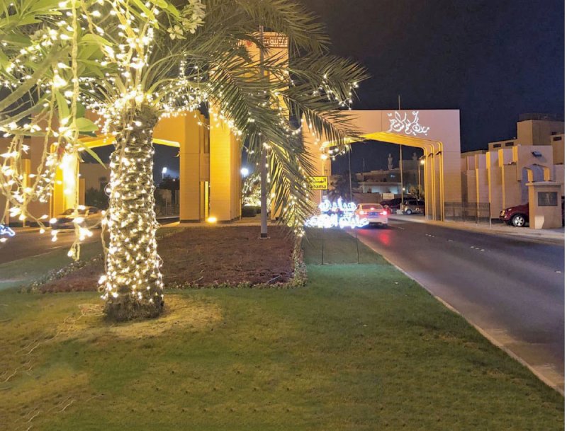 تزين الشوارع والأسواق في رمضان