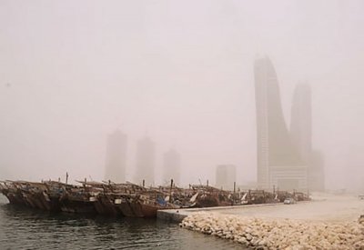 البحرين ستتأثر برياح البارح غدا