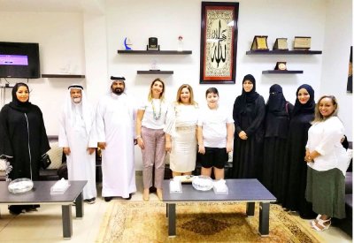 “سواعد إيجابية” يزور مركز المحرق للرعاية الاجتماعية