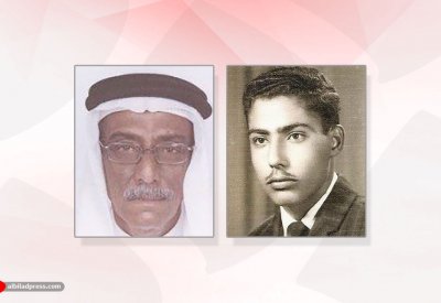 محمد بن زايد يرثي معلمه البحريني بوشعر