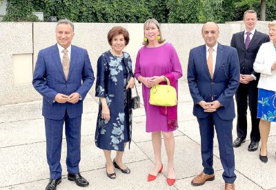 الجشي تنقل تهنئة جلالة الملك إلى حاكم لوكسمبورغ