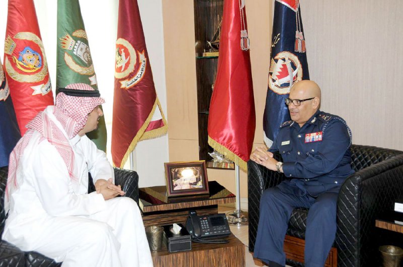 الحسن يشيد بالعلاقات مع السعودية