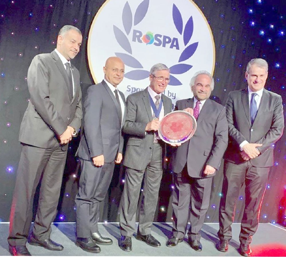 “جيبك” تُحقّق جائزتي (RoSPA) في السلامة