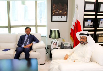 العبسي وبيلاتو يبحثان تعزيز مكافحة الاتجار بالأشخاص