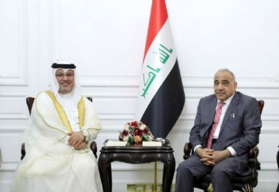 عبدالمهدي يؤكد اهتمامه بتطوير العلاقات مع المملكة