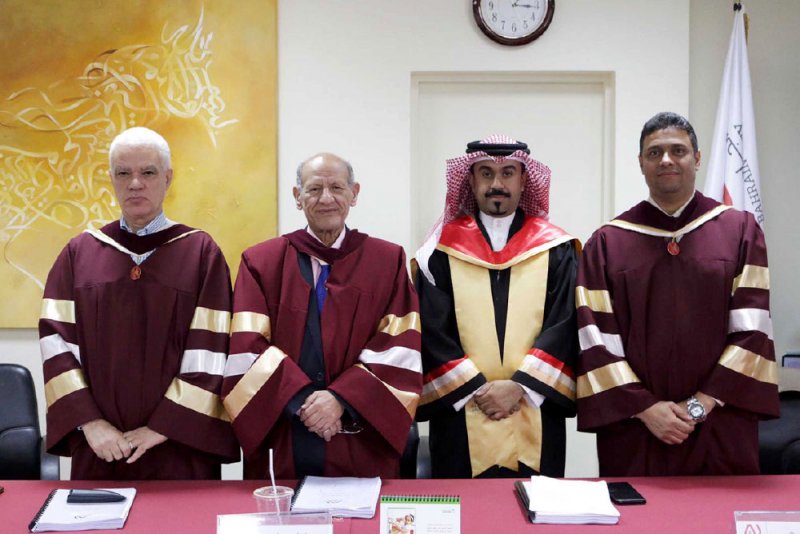 البلدي العود يحرز الماجستير بتفوق