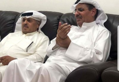 محمد عواد وإبراهيم والغانم في أوال بالعيد