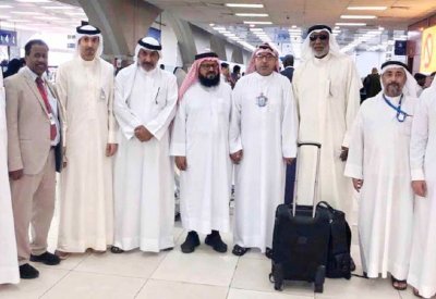 فريق “القنصلية” يودع الحجاج