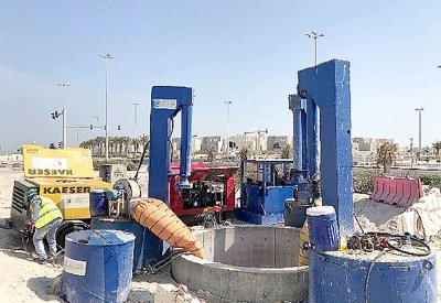 إنجاز 53 % من ربط شبكة الصرف بمدينة سلمان