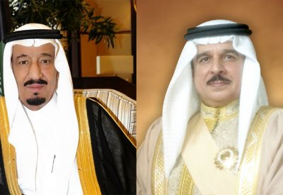 جلالة الملك يتلقى شكر خادم الحرمين