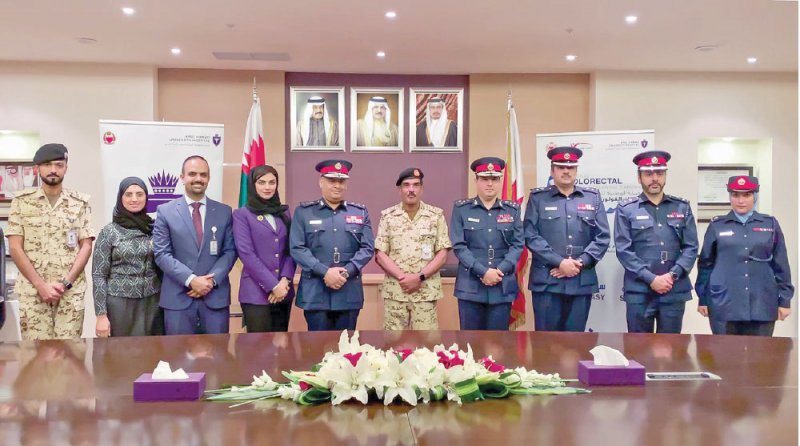 إجراء 500 فحص لسرطان القولون لمنتسبي “الداخلية”
