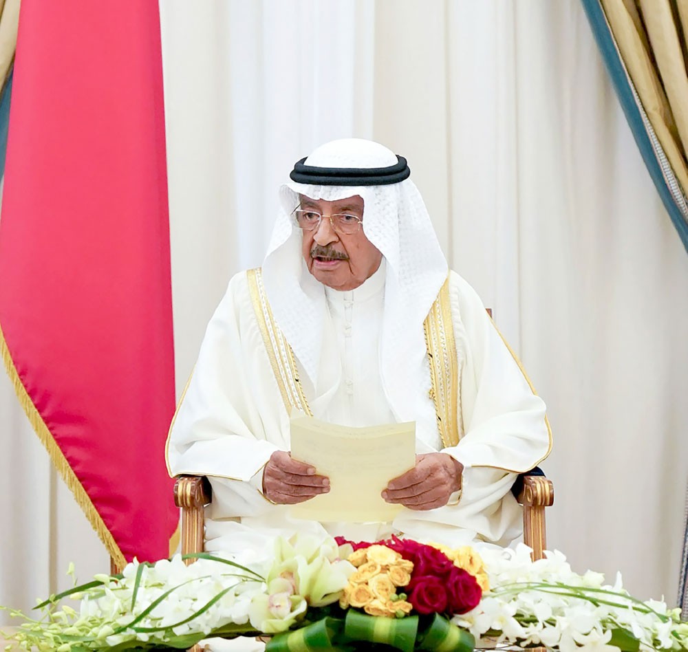 سمو رئيس الوزراء: نهج البحرين ثابت في مساعيها لإرساء السلام