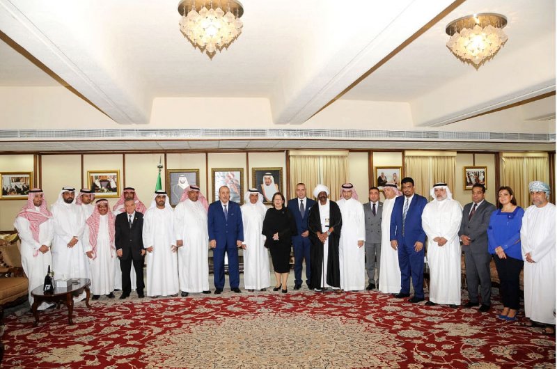 السفارة السعودية تقيم حفل عشاء لتوديع السفير