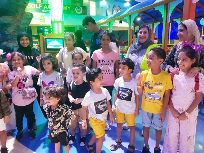 “الخيرية الملكية” تشارك أطفالها فرحة عيد الأضحى