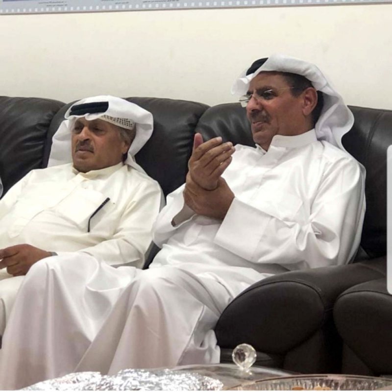 محمد عواد وإبراهيم والغانم في أوال بالعيد
