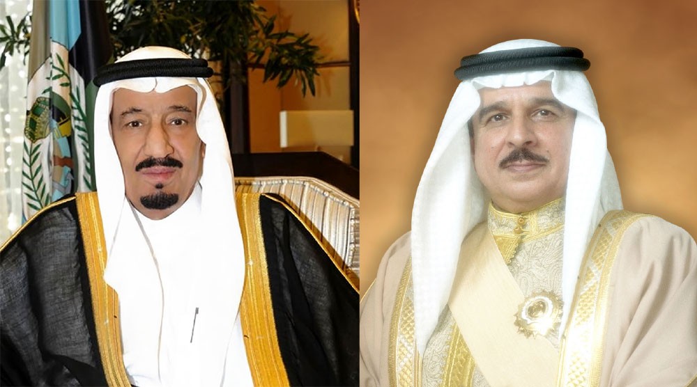 جلالة الملك يتلقى شكر خادم الحرمين