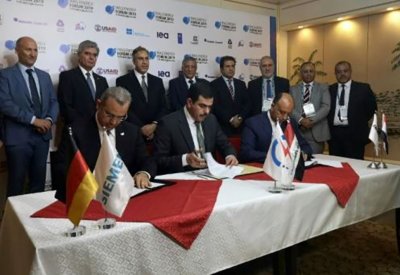 العراق يوقع عقدا للطاقة مع “سيمنس” و ”أوراسكوم”