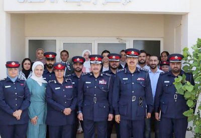 المفتش العام يتفقد الجهوزية الأمنية للشرطة النسائية