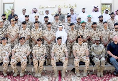 تخريج دورة عسكرية متخصصة