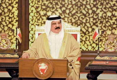 العاهل: البحرين ستبقى واحة إخاء ومنارة سلام