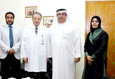 “البحرين للسينما” تتبرع بأجهزة لمركز محمد بن خليفة للقلب