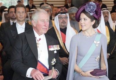 سمو ولي العهد يشارك بحفل مراسم تنصيب جلالة الإمبراطور ناروهيتو