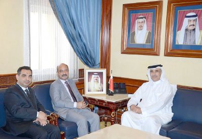 وزير الإسكان يستقبل النائب هاشم