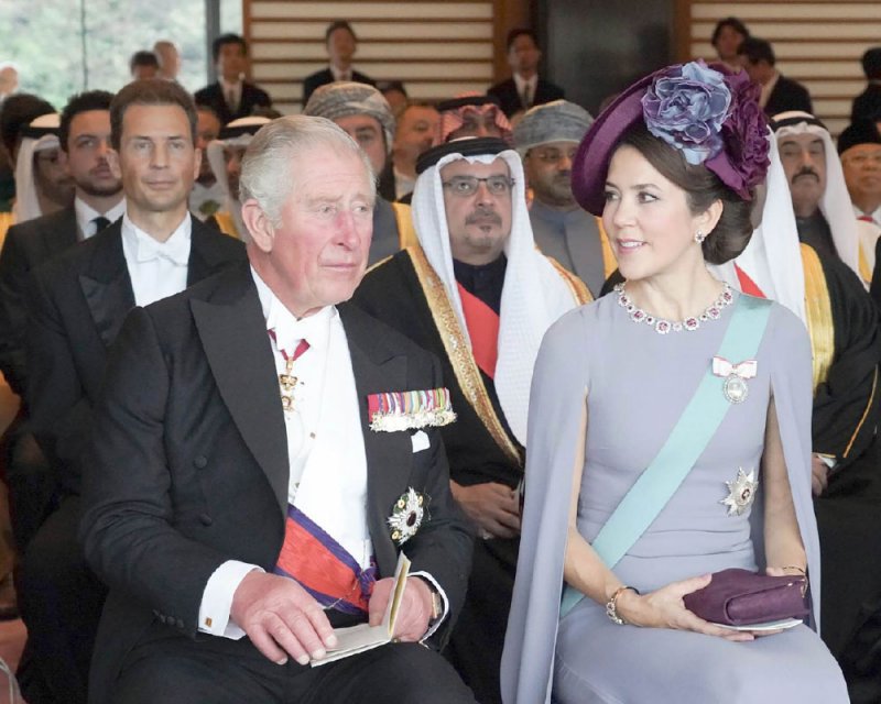 سمو ولي العهد يشارك بحفل مراسم تنصيب جلالة الإمبراطور ناروهيتو