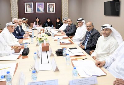 وزير الأشغال ملتقيا رئيس وأعضاء المجلس البلدي