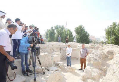 اكتشاف أول دليل على الوجود المسيحي في سماهيج