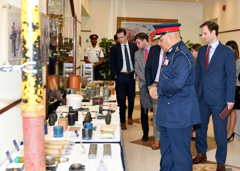 الحسن يبحث مع وفد من موظفي الكونغرس الأميركي آليات تطوير التعاون الأمني