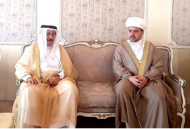 عبدالرحمن بن محمد يستقبل نائب رئيس مجلس المفتين لروسيا