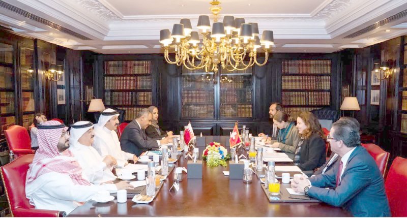 الشيخ عبدالله بن أحمد يستعرض الفرص الاستثمارية أمام الاتحاد السويسري