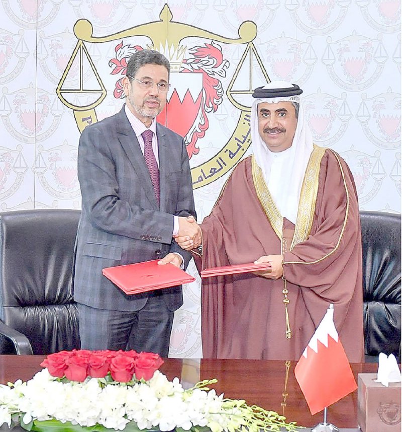 النائب العام يوقّع تفاهمًا مع نظيره المغربي لمواجهة الجرائم