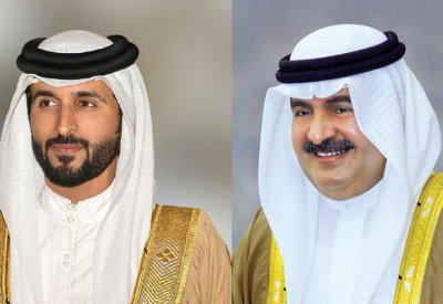 سمو الشيخ علي بن خليفة يهنئ سمو الشيخ ناصر بن حمد