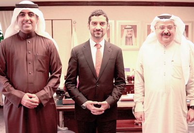 المبارك يستقبل الرميثي بمناسبة تعيينه