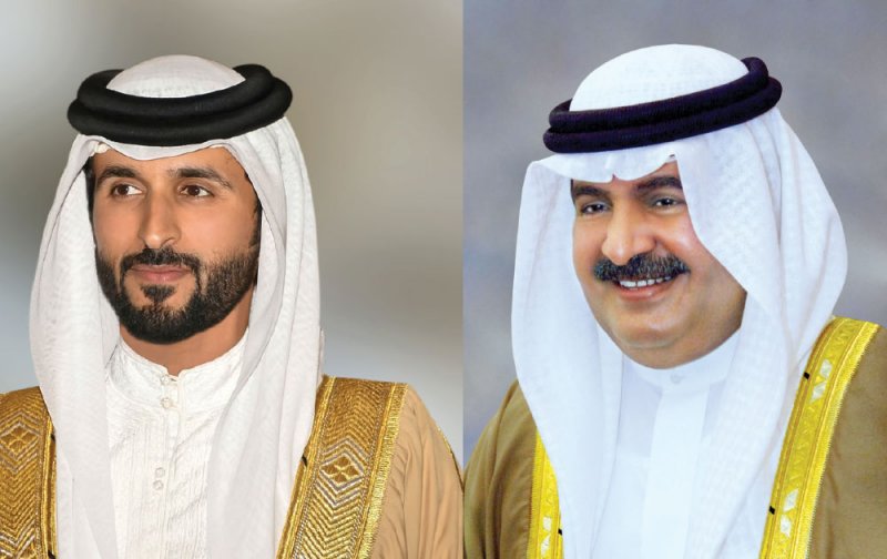سمو الشيخ علي بن خليفة يهنئ سمو الشيخ ناصر بن حمد