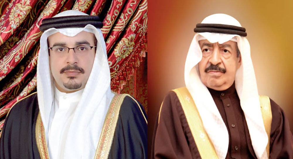 سمو رئيس الوزراء وسمو ولي العهد يتلقيان برقيتي تهنئة من ولي العهد الكويتي