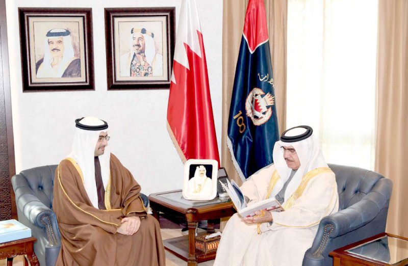 وزير الداخلية يبحث تنفيذ المشروعات مع سمو الشيخ خليفة بن علي