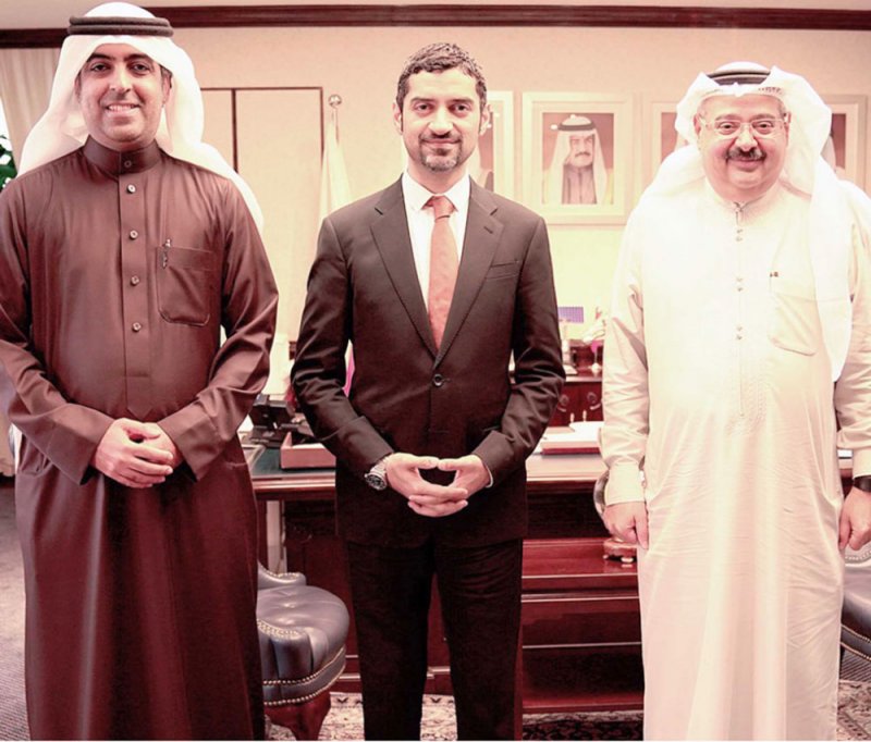 المبارك يستقبل الرميثي بمناسبة تعيينه