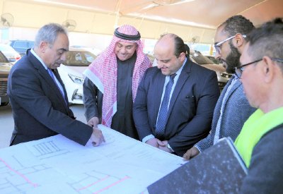 تنفيذ حزمة من المشاريع التطويرية الخدمية