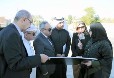 استكمال 20 % من أعمال مشروع شارع النخيل