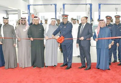 مدير “المرور” يفتتح مركزا للفحص الفني بشركة كانو في عراد