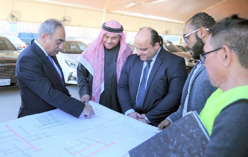 تنفيذ حزمة من المشاريع التطويرية الخدمية
