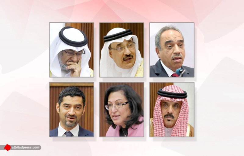 المقصِّرون بالبحرنة... 6 وزراء 