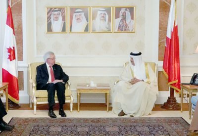 الارتقاء بأطر التنسيق المشترك بين البحرين وكندا