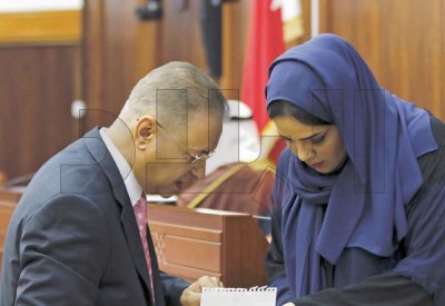 سبيكة: لا يوجه الكلام لغير الرئيس أو المجلس