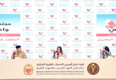 البحرين في مرحلة الحد من انتشار الوباء وزيادة الحالات طبيعي 