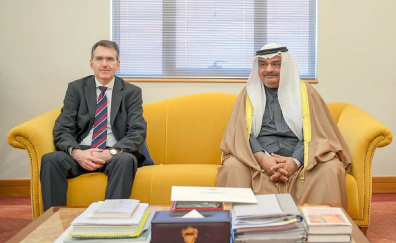 سمو الشيخ سلمان بن خليفة ينقل شكر سمو رئيس الوزراء لحكومة ألمانيا