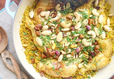 فريكة بالدجاج